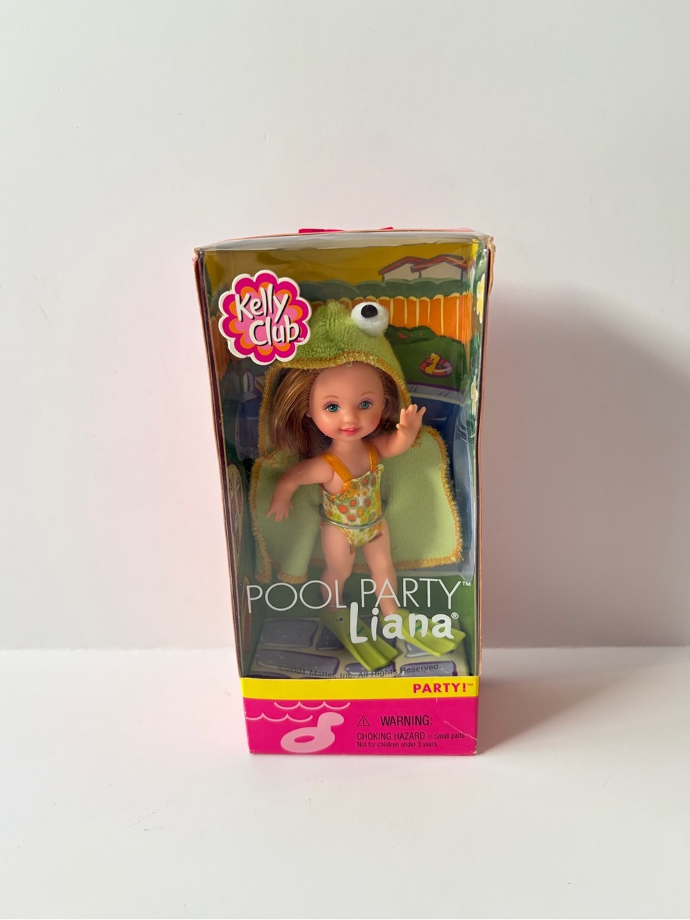 NIB Barbie Kelly Club Pool Party Liana Doll